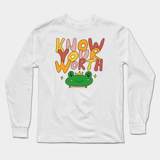 Know your worth Long Sleeve T-Shirt